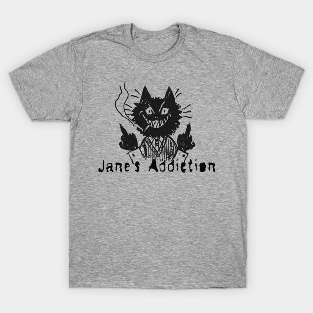 janes and the bad cat T-Shirt by anto veteran